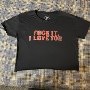 Lana Del Rey “F*** it, I Love You,” Crop Top LDR Surf Shop & Village store Rare!